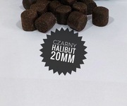Pellet czarny halibut 20mm 5kg