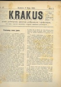 KRAKUS, nr 19, rok 1891 r.