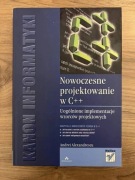 Nowoczesne projektowanie w C++ Alexandrescu | książka C++ wzorce projektowe
