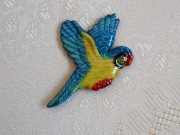 Papuga - magnes na lodówkę