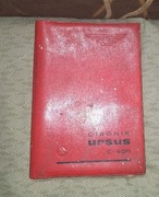 Instrukcja obsługi ciągnik Ursus C-4011 PRL