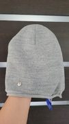 Agbo szara czapka błyszcząca nowa wełniana 