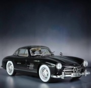 Model 1:24 Mercedes 300 Sl (Czarny)