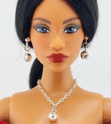 Zestaw biżuterii dla lalek Barbie 