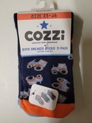 Skarpetki chłopięce -sneaker 23-26