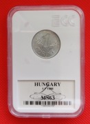 Węgry - 1 Forint 1988r. - Grading GCN MS63 !!!