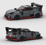 Klocki wzór LEGO NIssan R35 Autko Samochód Prezent Hit
