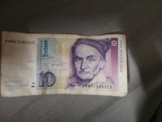 10 zehn deutsche Mark 1993