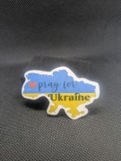 Naklejka mapa Ukrainy 