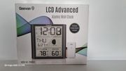 DUŻY ZEGAR ŚCIENNY ATOMOWY GEEVON LCD
