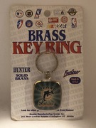 Vintage Mosiężny Breloczek Na Klucze NFL Miami Dolphins