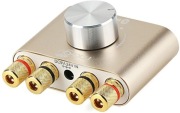 Mini wzmacniacz audio Bluetooth TPA3110 2x30W stereo AUX złoty