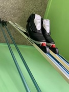 Komplet biegowy TecnoPro 53/51/52 192cm + Buty R39 + Kije SNS Profil