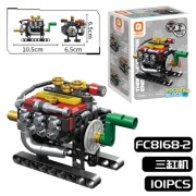 MINI SILNIKI TECHNICZNE – ZESTAWY KLOCKÓW DO BUDOWY