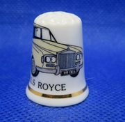 Naparstek Kolekcjonerski Porcelanowy Rolls Royce 