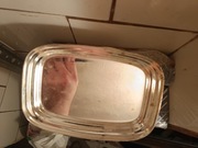 Cukiernica posrebrzane PRL