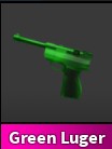 Green Luger Roblox Murder Mystery 2