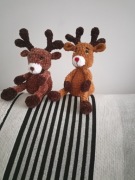 Szydełkowe maskotki RENIFER 