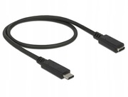 Przedłużacz kabla USB Type-C CM-CF 10 Gbps 0.5m HDCP 60W PD Delock 85532