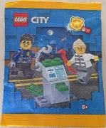 LEGO City policjant i oszust z bankomatem 952303 nowy