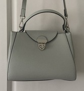 Torebka MANGO popielata jasno szara szałwiowa