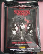 Stranger things starter pack album + 3 saszetki + karta wysyłka 0zl