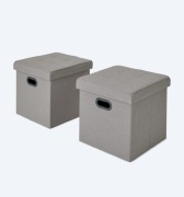 Siedzisko Podnóżka  38x38x38 dwie sztuki 