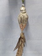 Ładna duża bombka choinkowa ptak p1 