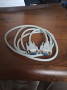 Kabel monitorowy VGA 1,8 m. Końcówka męska / żeńska