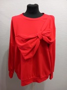 Bluza z kokardą na długi rekaw