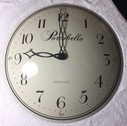 Laura Ashley Duży Zegar Ścienny 52cm