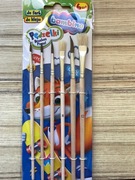 Pędzelki Bambino S.Majewski do farb i kleju 6 sztuk