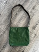 Torebka ze skóry Marc by Marc Jacobs dwustronna zielona brązowa