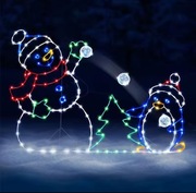 Świąteczna dekoracja do ogrodu na Boże Narodzenie 