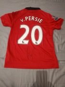 Koszulka Manchesteru United Robin van Persie z autografem 