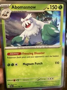 Pokémon TCG: Abmasnow 011/193 holo Paldea Evolved