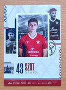 Oficjalna karta klubowa Wisła Kraków 2022/23 Dawid Szot