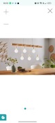 Lampa wisząca eglo loft industrial 6 punktów światła 