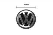 Naklejka/emblemat ALUMINIUM VW 60 MM 4 SZTUKI!
