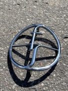 Emblemat logo znaczek FSO warszawa m20 chrom