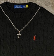 Czarny Sweter Polo Ralph Lauren M