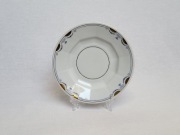 Talerz porcelanowy F.K. Kaestner Bavaria – złocenia, vintage