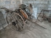 Zgrabiarka konna oraz przetrząsarka konn do siana do traktora widłowa