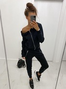 DRES, Komplet, Dresy, kolor czarny