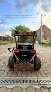 Duże auto elektryczne dla dzieci, buggy, 2 miejsca, LED