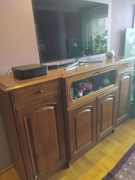 Piękna duża, wysoka komoda - meble bydgoskie Bretagne