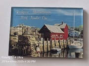 Magnes na lodówkę ROCKPORT Massachusetts. USA Stany Zjednoczone (10)