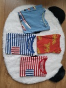 Zestaw 4 bluzki / koszulki r. 134 5.10.15 & Lincoln & Shaks