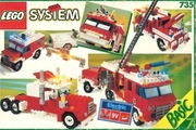 unikat LEGO 735 Basic Building Set - Electric System (1990)