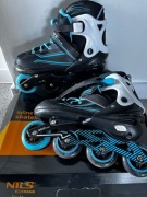 Łyżworolki NILS EXTREME NA1169A turkusowe L 39-42